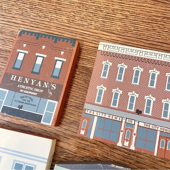 The Cat’s Meow | Vintage 1992 Series X Lot of 4 Miniature Houses Cottage Core - Picture 3 of 12